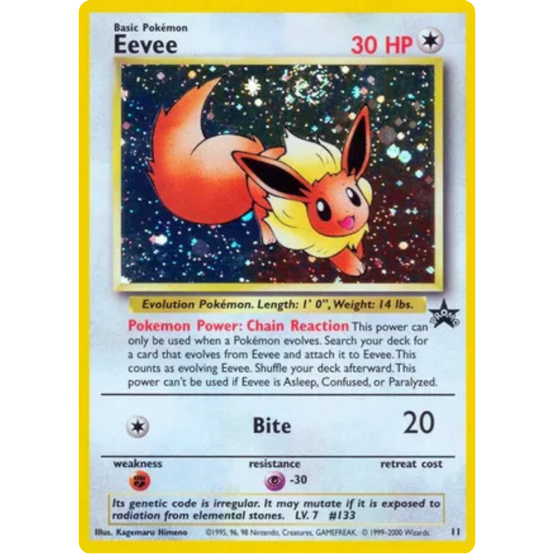 Eevee 011/53 - Holofoil WoTC Promo - Promo
