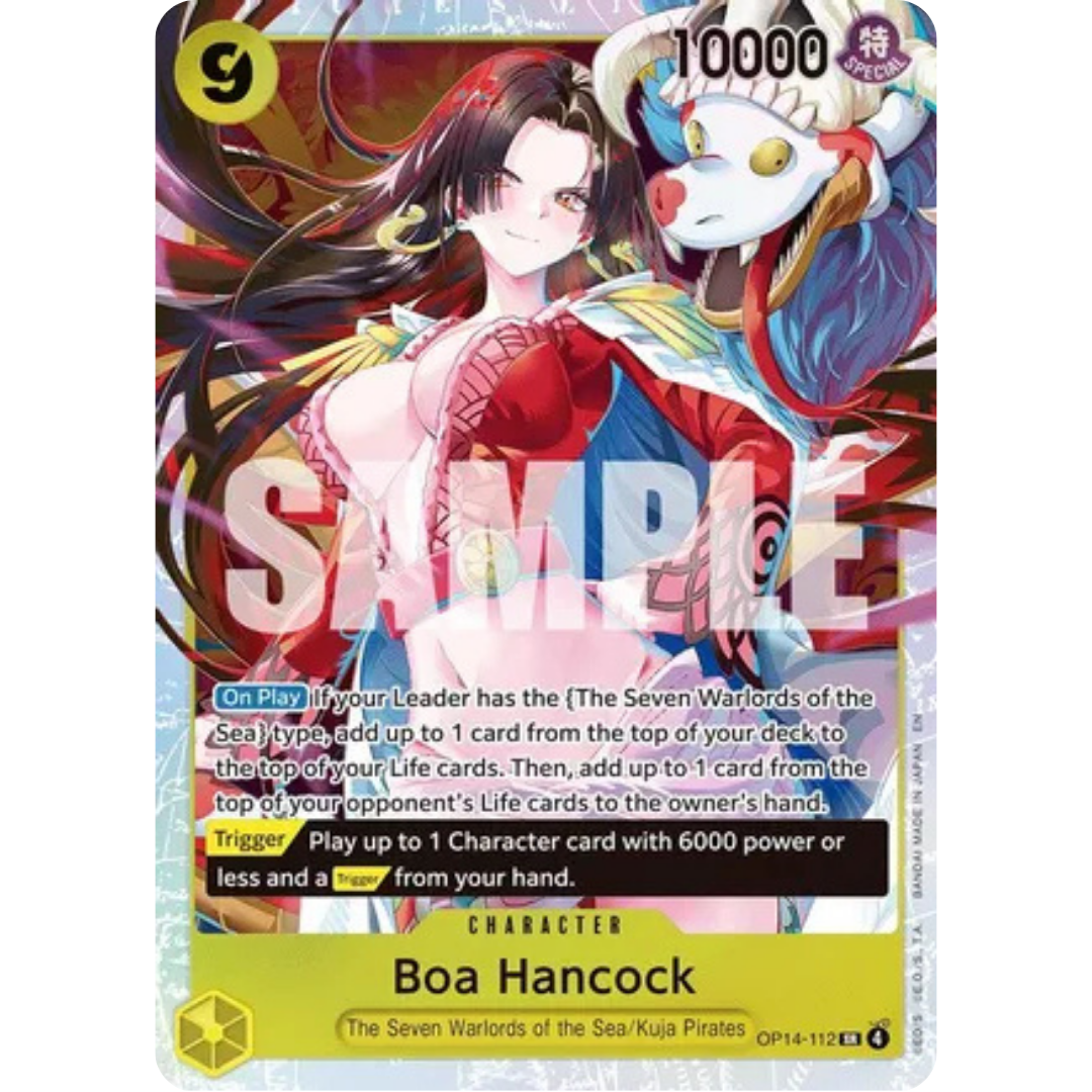 Boa Hancock - OP14-112 (OP14-112) - The Azure Sea's Seven Foil
