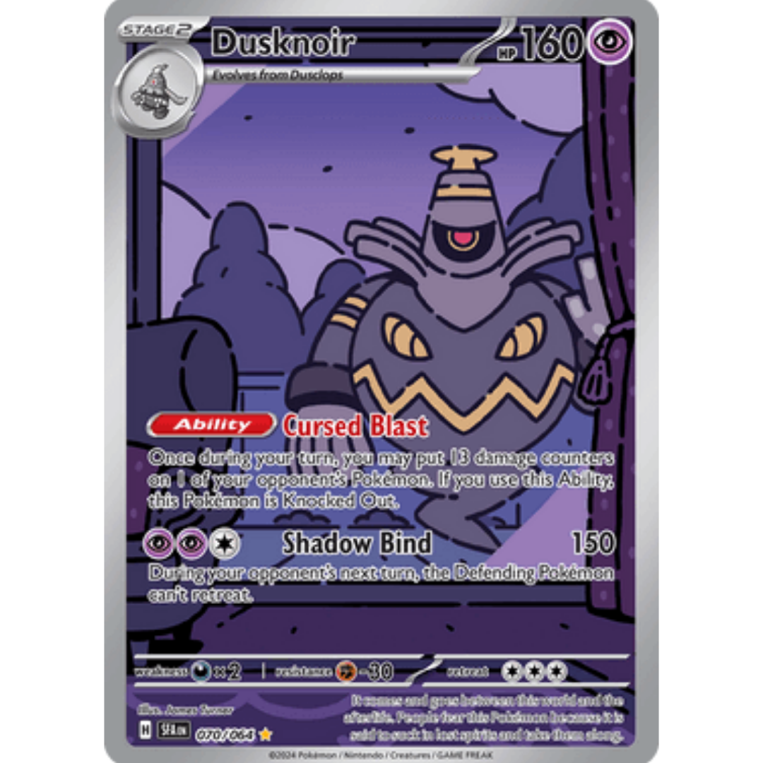 Dusknoir 070/064 - Holofoil SV Shrouded Fable - Illustration Rare