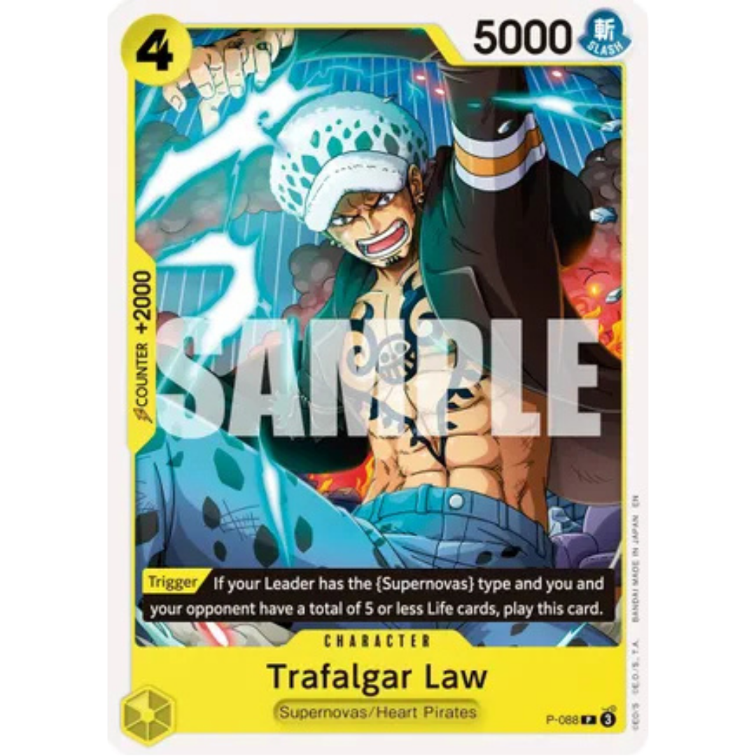 Trafalgar Law - P-088 (Reprint) (P-088) - Premium Booster -The Best- Vol. 2