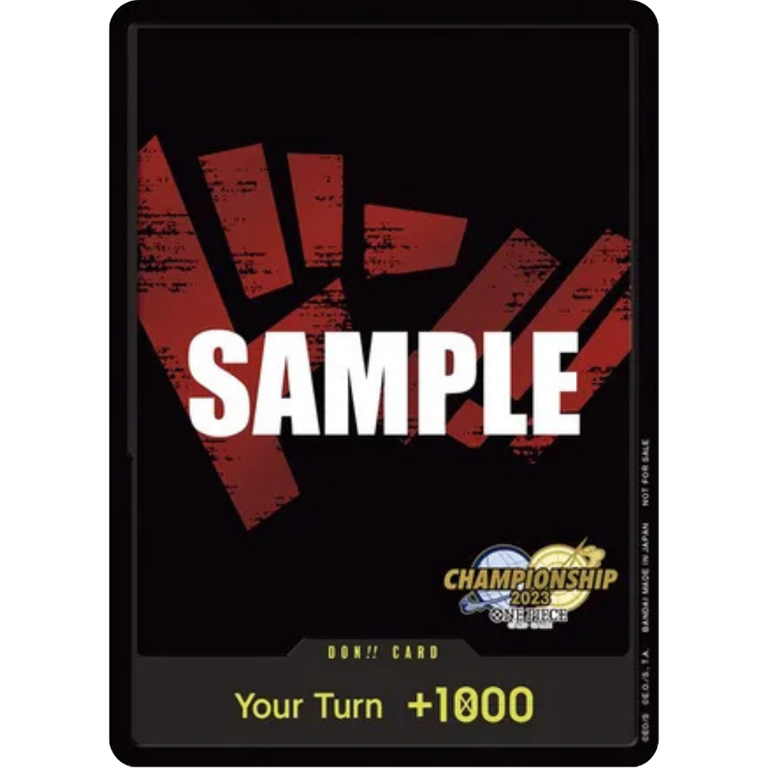 DON!! Card (CS 2023 Celebration Pack) - One Piece Promotion Cards Foil