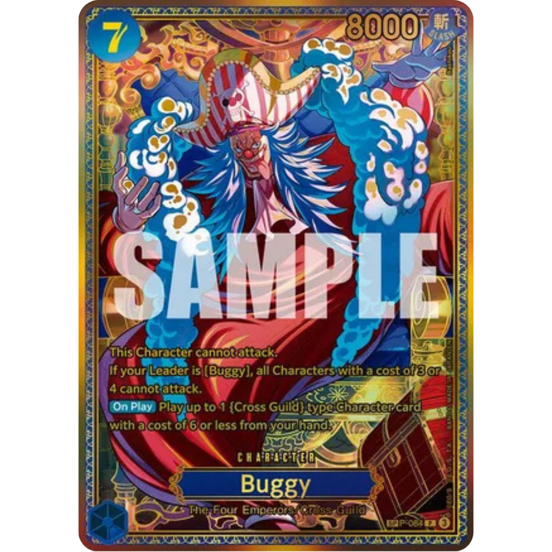 Buggy (P-084) (SP) (P-084) - The World's Strongest Warriors Foil