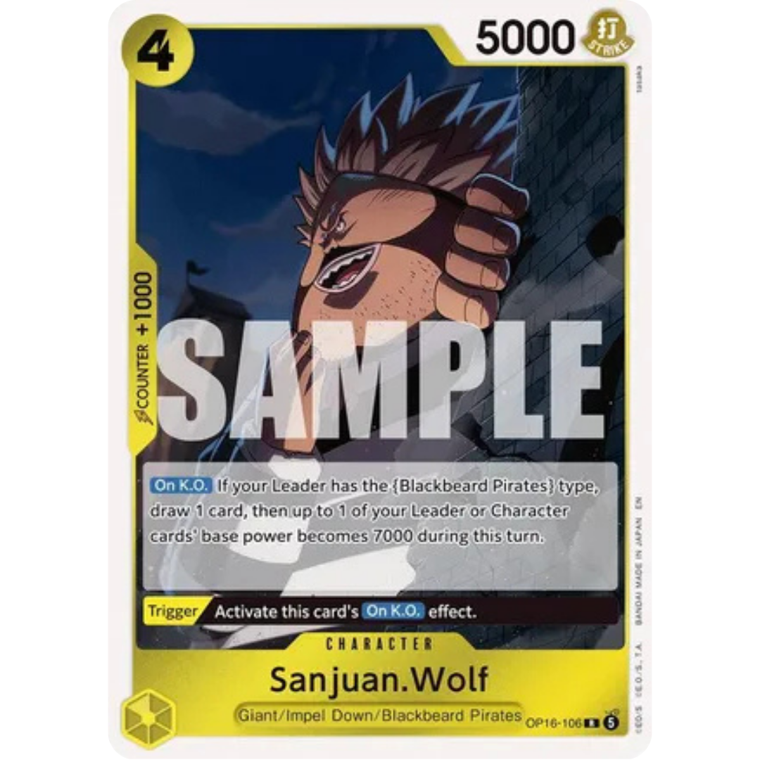 Sanjuan.Wolf (OP16-106) - The Time of Battle Foil