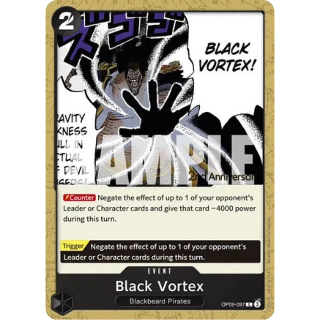 Black Vortex (OP09-097) - Emperors in the New World: 2nd Anniversary Tournament Cards