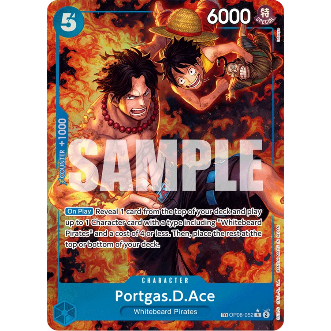 Portgas.D.Ace (TR) (OP08-052) - Royal Blood Foil
