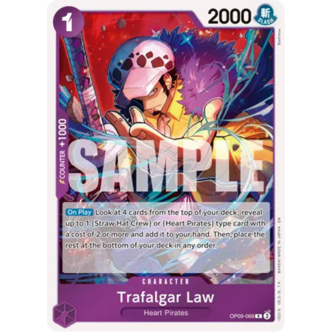 Trafalgar Law - OP09-069 (Reprint) (OP09-069) - Premium Booster -The Best- Vol. 2 Foil