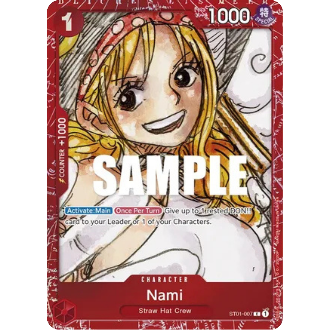 Nami (Premium Card Collection -ONE PIECE FILM RED Edition-) (ST01-007) - One Piece Promotion Cards Foil