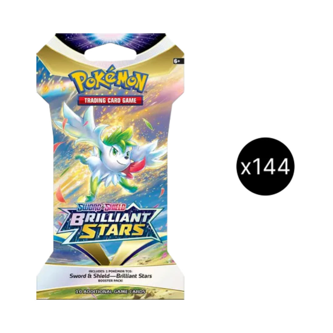 Brilliant Stars Sleeved Booster Pack Case