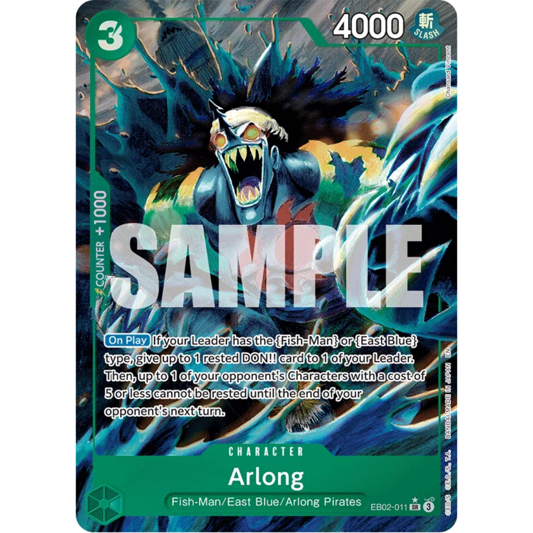 Arlong (Alternate Art) (EB02-011) - Extra Booster: Anime 25th Collection Foil