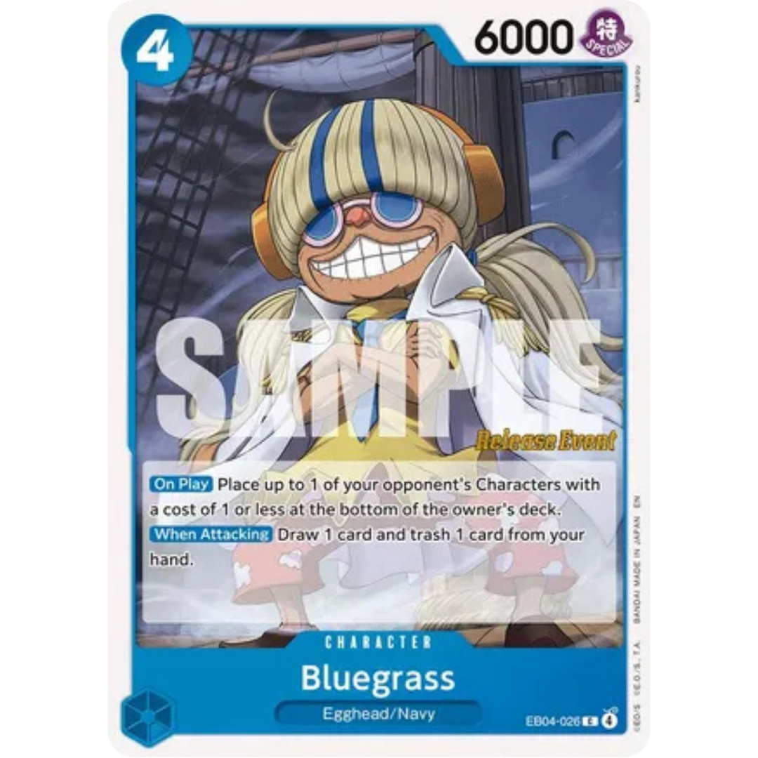 Bluegrass (EB04-026) - The Azure Sea's Seven Release Event Cards