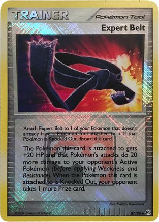 Expert Belt 087/99 - Reverse Holofoil League & Championship Cards - Promo