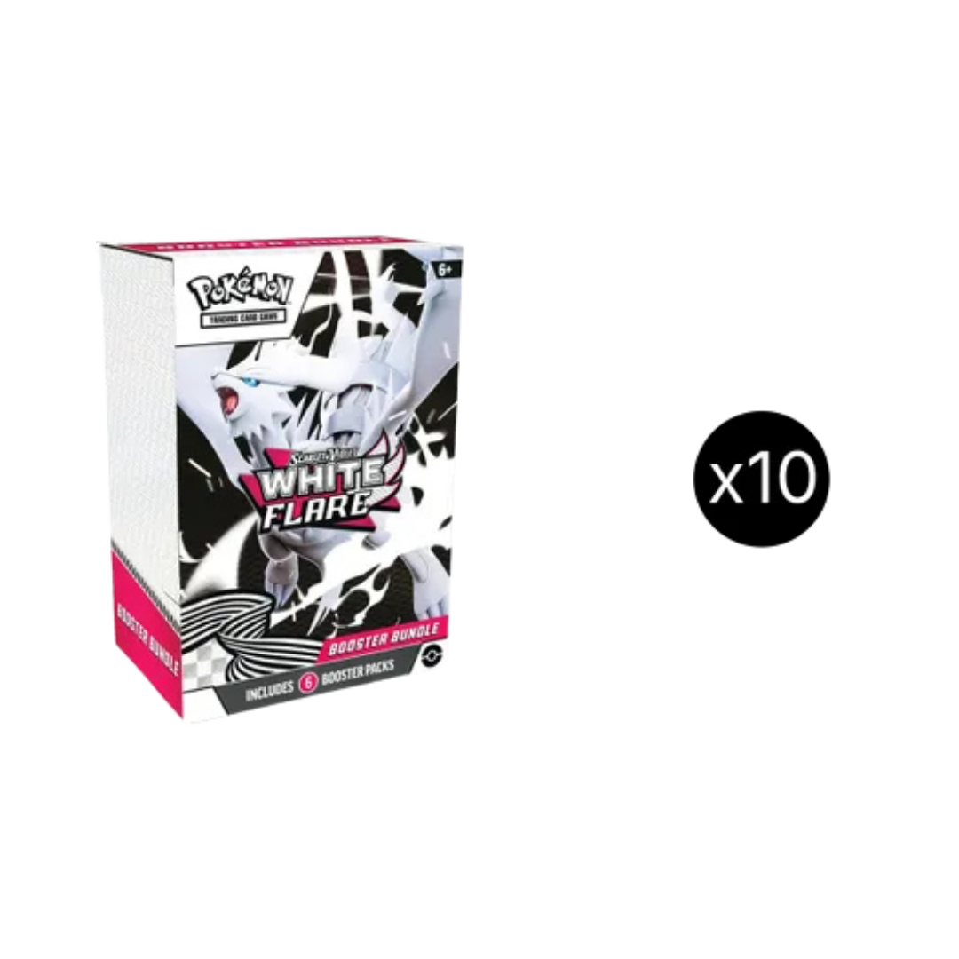 White Flare Booster Bundle Display