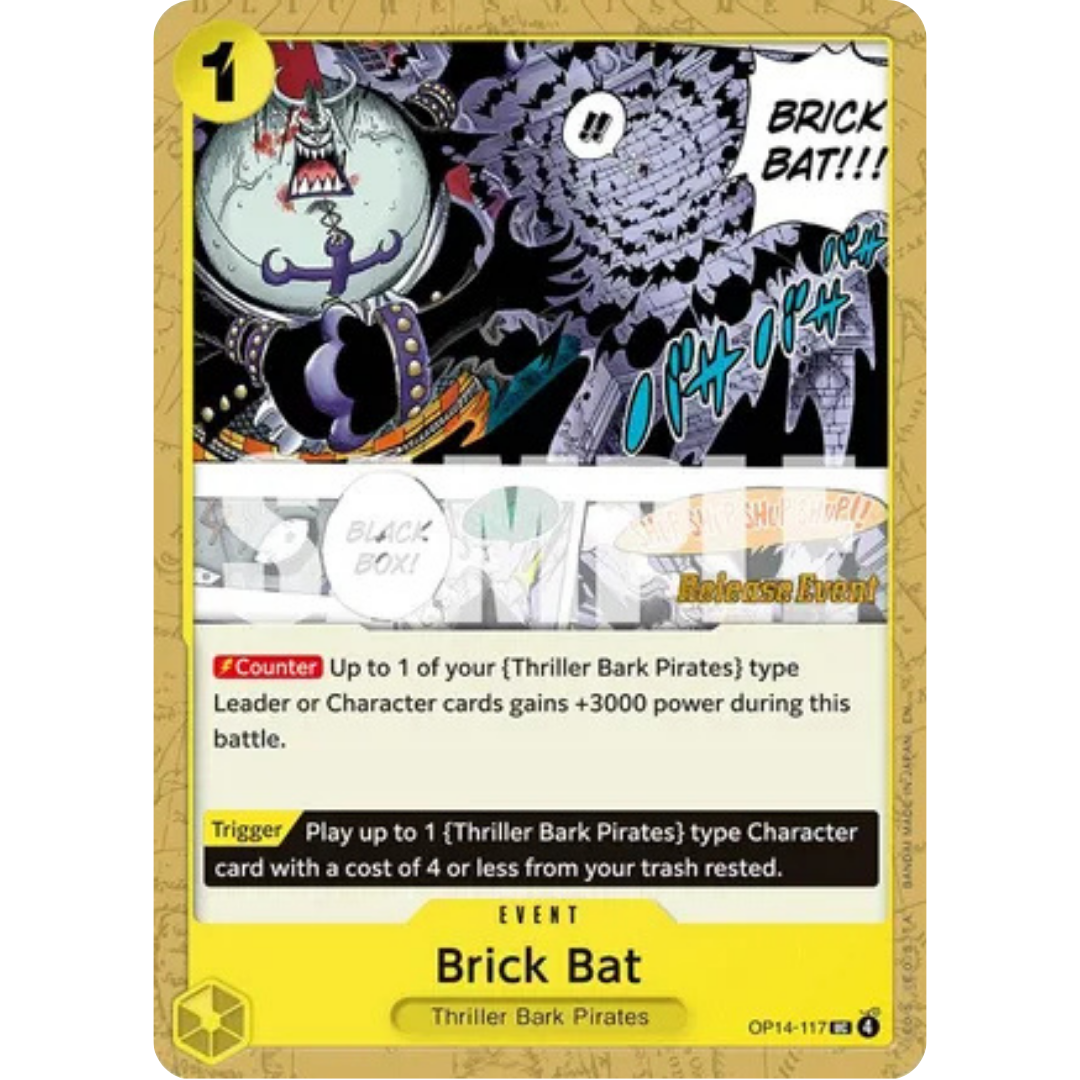 Brick Bat (OP14-117) - The Azure Sea's Seven Release Event Cards