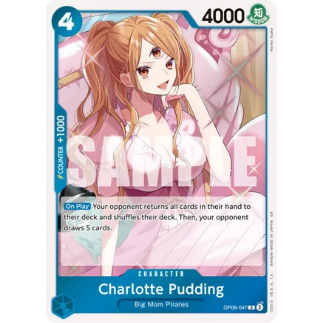 Charlotte Pudding (Reprint) (OP06-047) - Premium Booster -The Best- Vol. 2 Foil