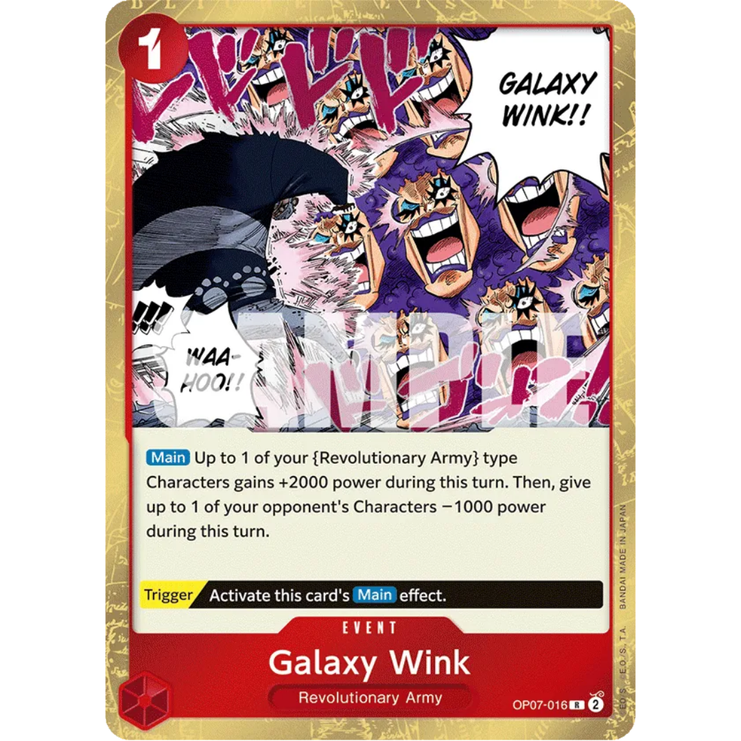 Galaxy Wink (OP07-016) - 500 Years in the Future Foil