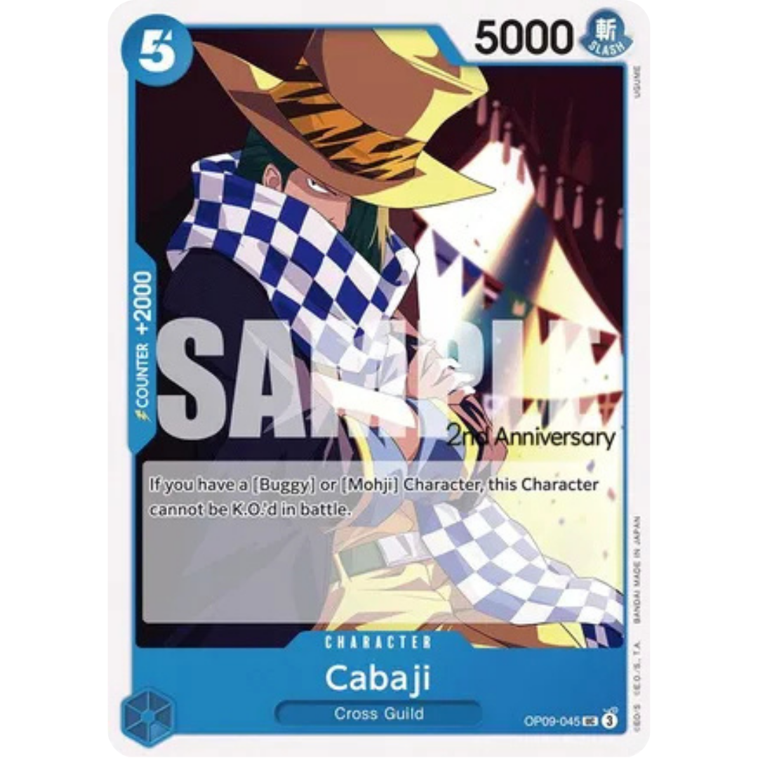 Cabaji (OP09-045) - Emperors in the New World: 2nd Anniversary Tournament Cards