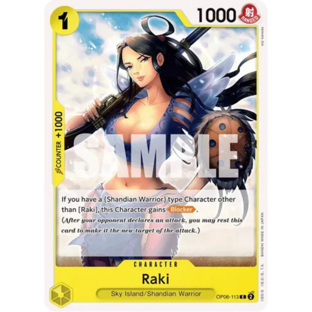 Raki (OP06-113) - Wings of the Captain