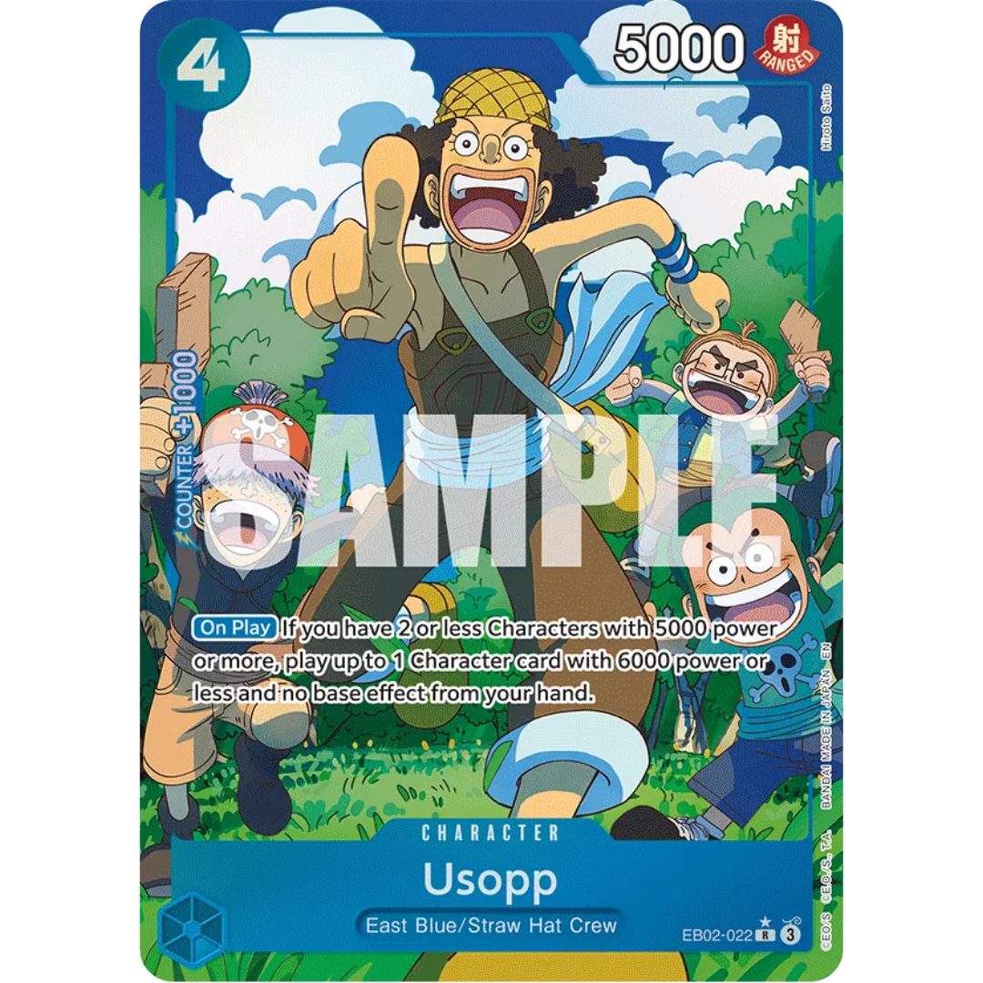 Usopp (Alternate Art) (EB02-022) - Extra Booster: Anime 25th Collection Foil