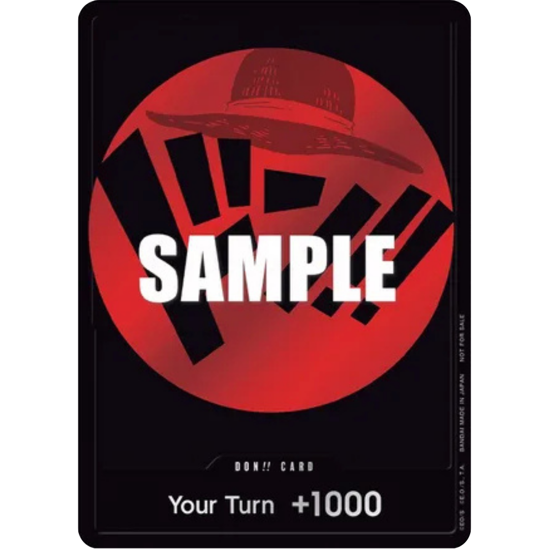 DON!! Card (Red) - One Piece Promotion Cards Foil
