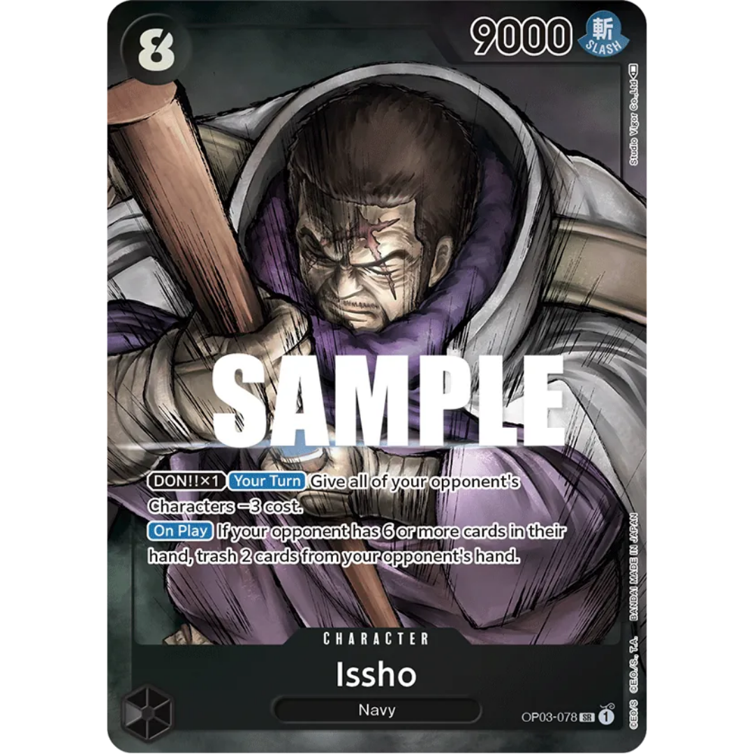 Issho (Alternate Art) (OP03-078) - Pillars of Strength Foil