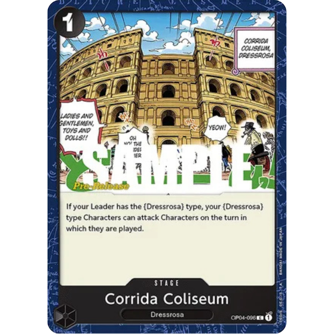 Corrida Coliseum (OP04-096) - Kingdoms of Intrigue Pre-Release Cards