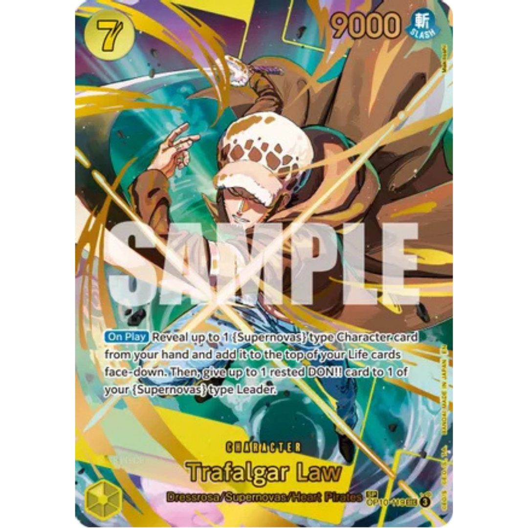 Trafalgar Law - OP10-119 (SP) (OP10-119) - Premium Booster -The Best- Vol. 2 Foil