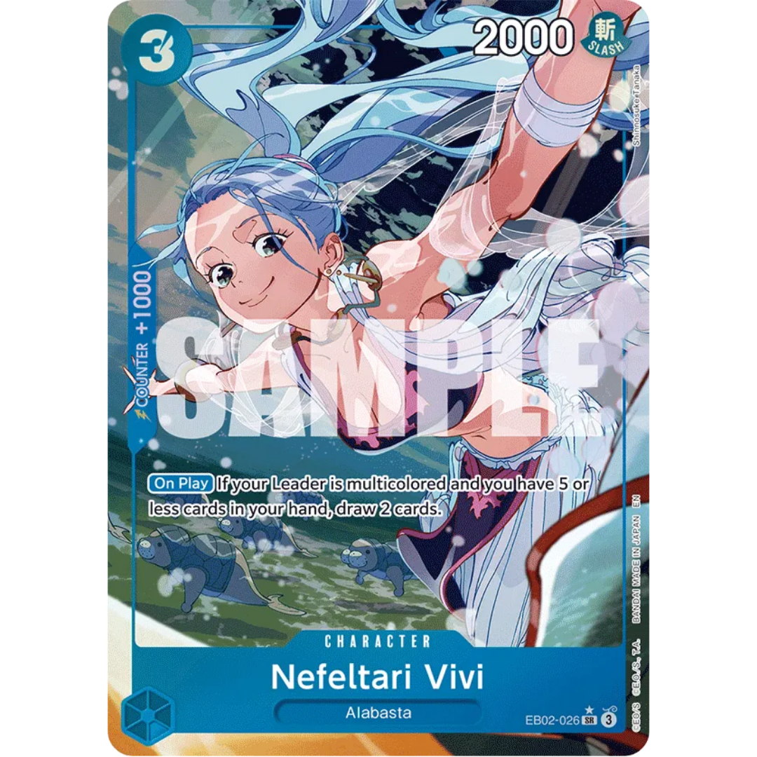 Nefeltari Vivi (Alternate Art) (EB02-026) - Extra Booster: Anime 25th Collection Foil