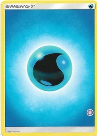 Water Energy (5) SM Trainer Kit Alolan Sandslash & Alolan Ninetales - Common