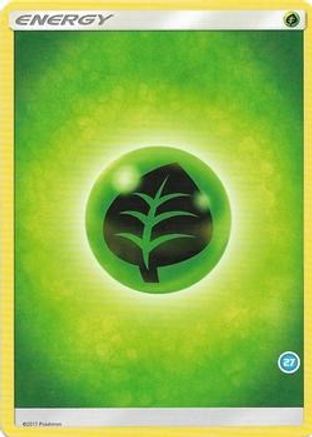Grass Energy (27) SM Trainer Kit Alolan Sandslash & Alolan Ninetales - Common