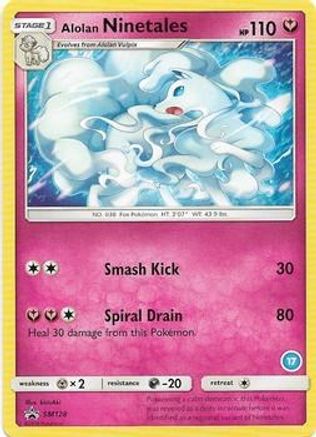Alolan Ninetales (17) SM Trainer Kit Alolan Sandslash & Alolan Ninetales - Promo