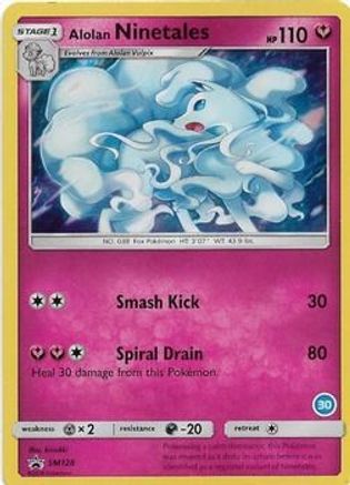 Alolan Ninetales (30) - Holofoil SM Trainer Kit Alolan Sandslash & Alolan Ninetales - Promo