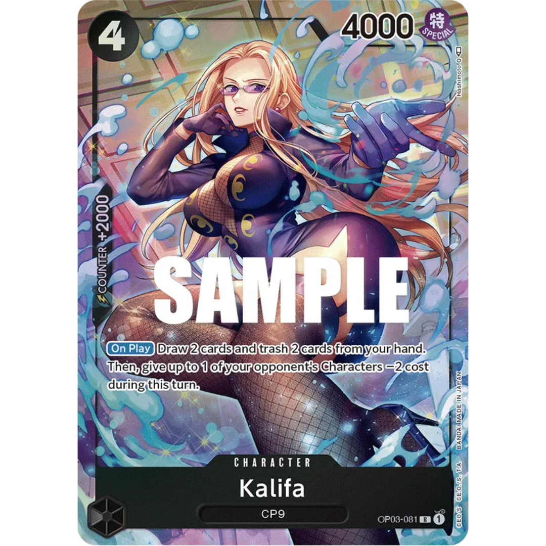 Kalifa (081) (Alternate Art) (OP03-081) - Pillars of Strength Foil