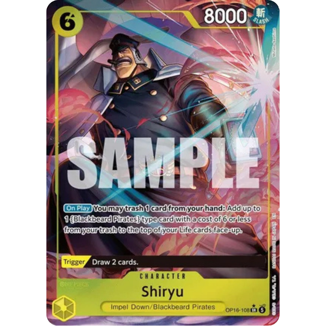 Shiryu (Full Art) (OP16-108) - The Time of Battle Foil