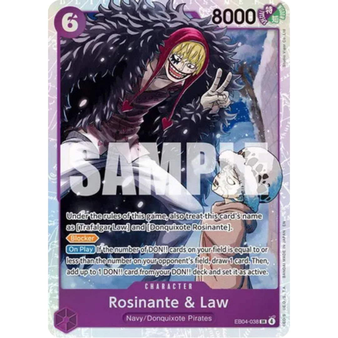 Rosinante & Law (EB04-038) - The Azure Sea's Seven Foil