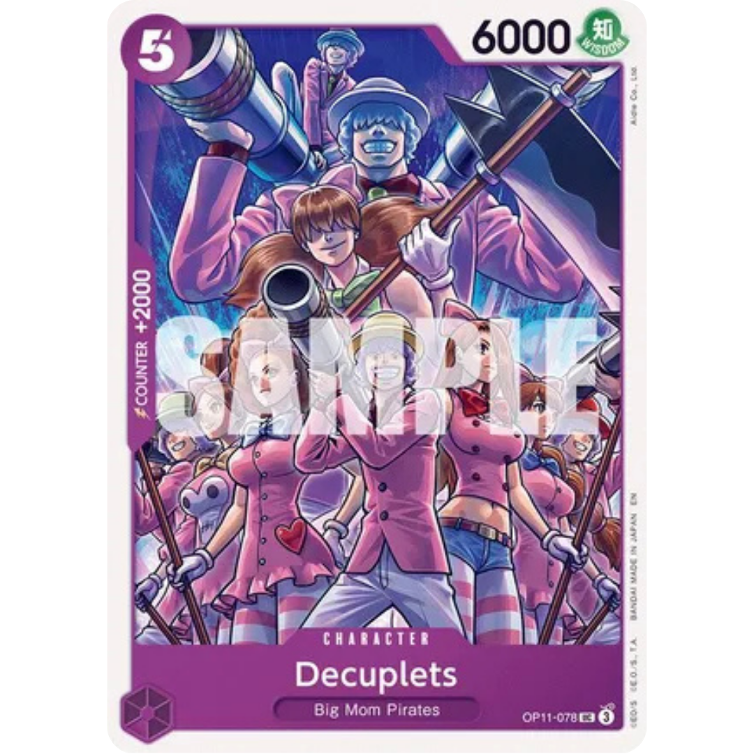 Decuplets (OP11-078) - A Fist of Divine Speed