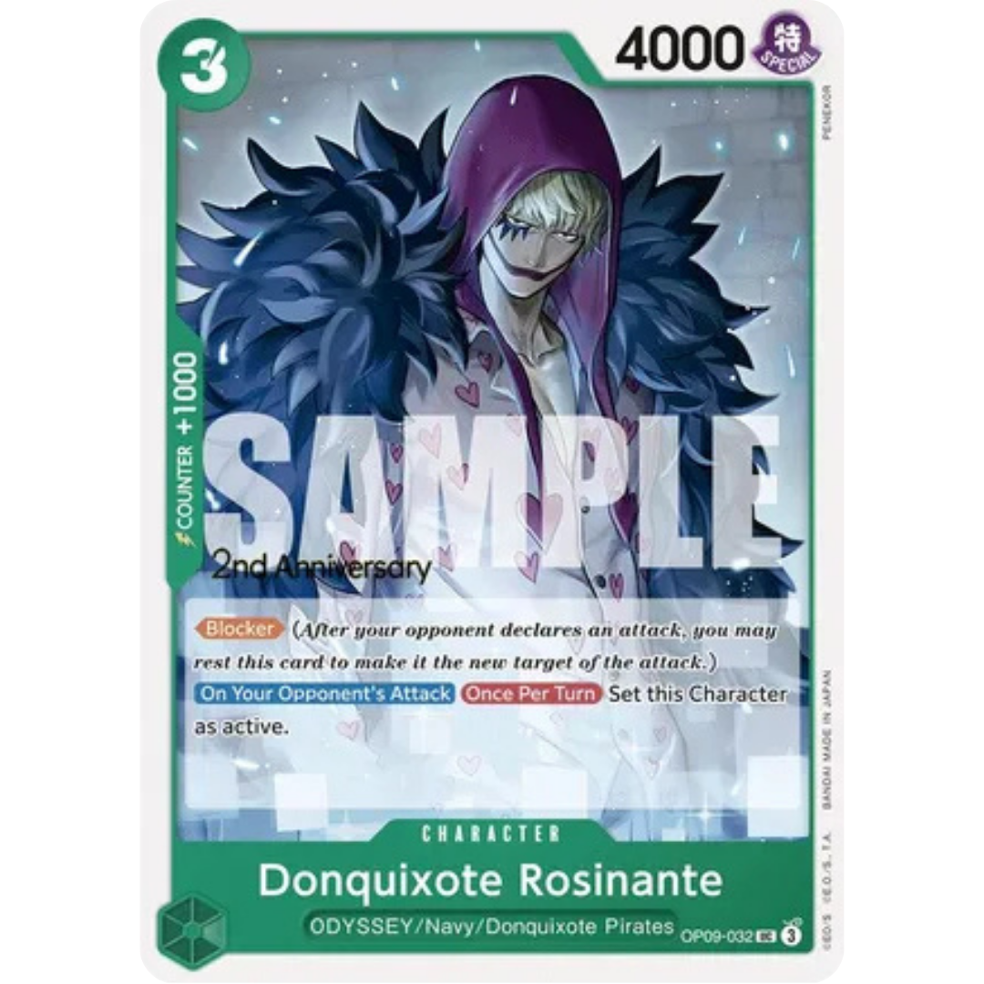 Donquixote Rosinante (032) (OP09-032) - Emperors in the New World: 2nd Anniversary Tournament Cards