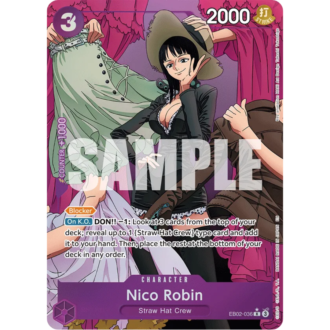 Nico Robin (Alternate Art) (EB02-036) - Extra Booster: Anime 25th Collection Foil