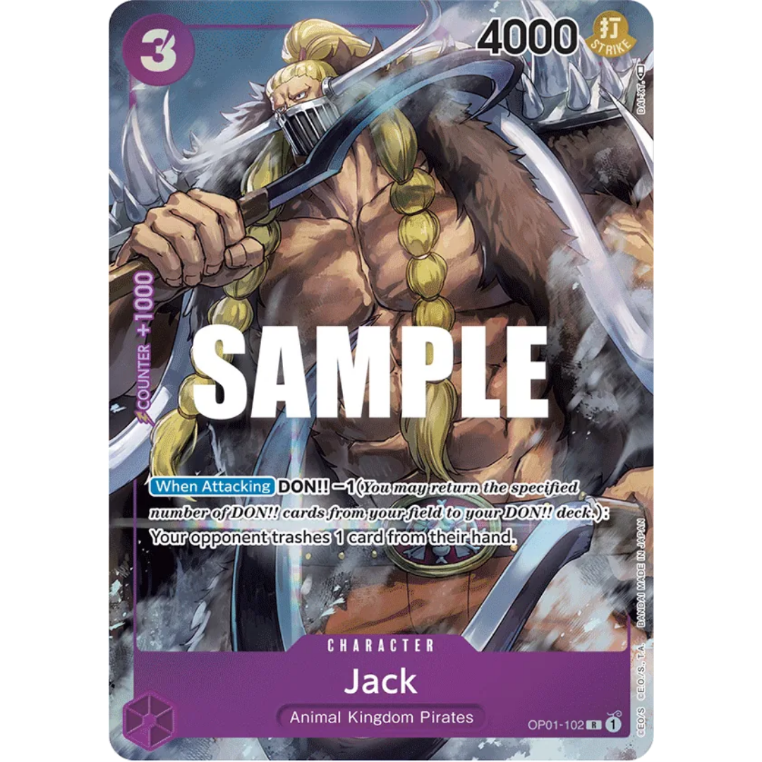 Jack (Parallel) (OP01-102) - Romance Dawn Foil
