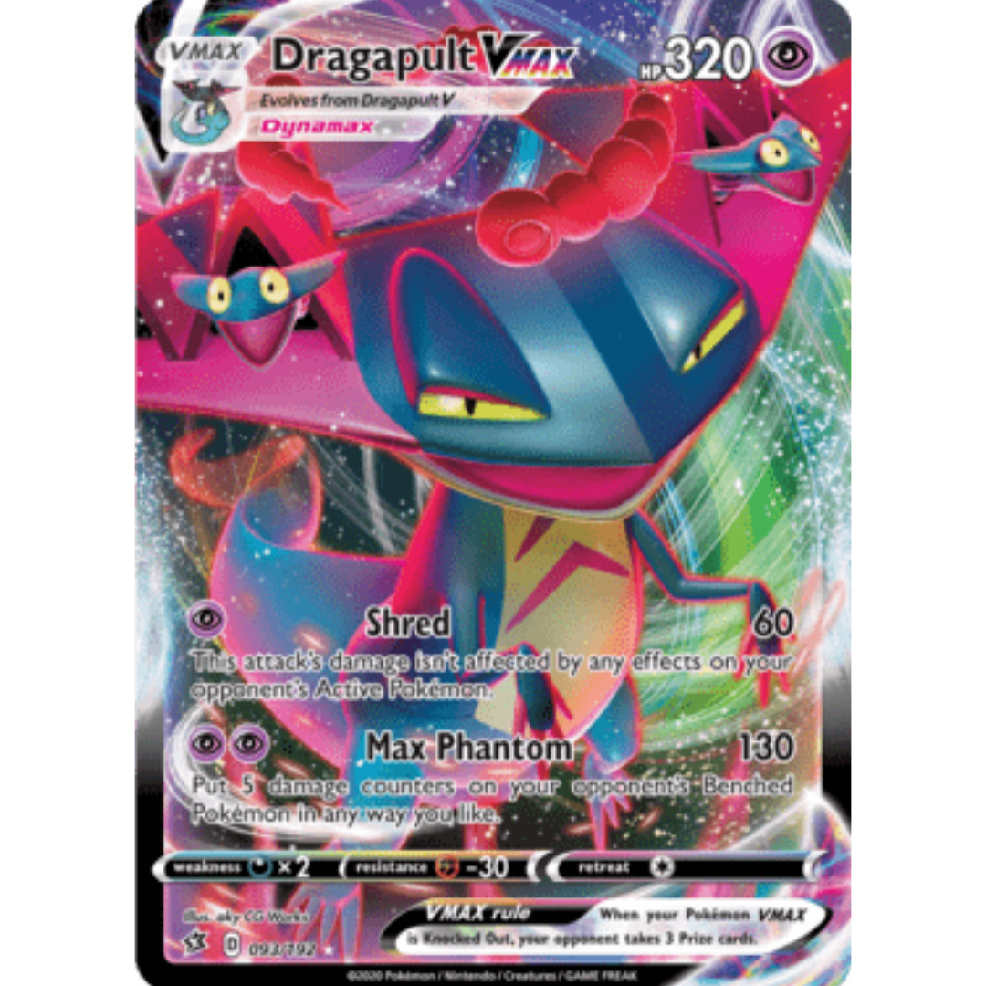 Dragapult VMAX 093 - Holofoil SWSH02 Rebel Clash - Ultra Rare