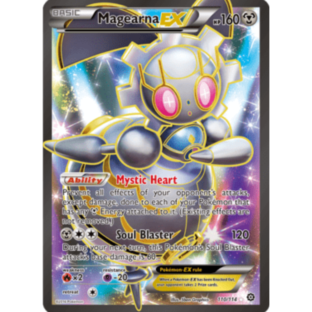 Magearna EX (Full Art) 110/114 - Holofoil XY Steam Siege - Ultra Rare