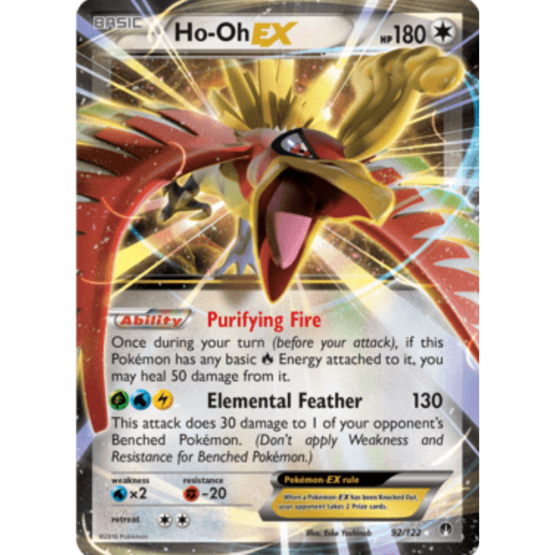 Ho-Oh EX 092 - Holofoil XY BREAKpoint - Ultra Rare