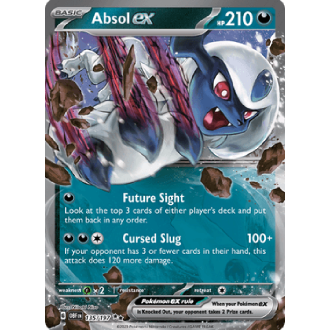 Absol ex 135/197 - Holofoil SV03 Obsidian Flames - Double Rare