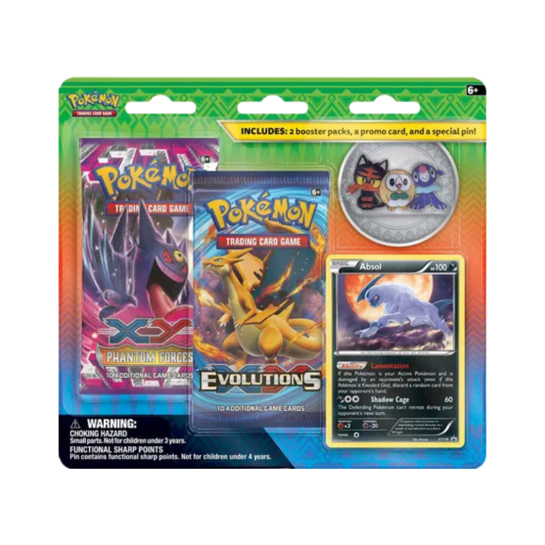 Alola Trio Pin Blister