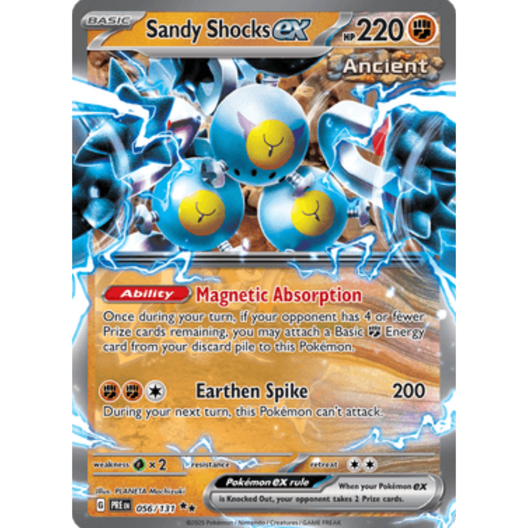Sandy Shocks ex 056/131 - Holofoil SV Prismatic Evolutions - Double Rare