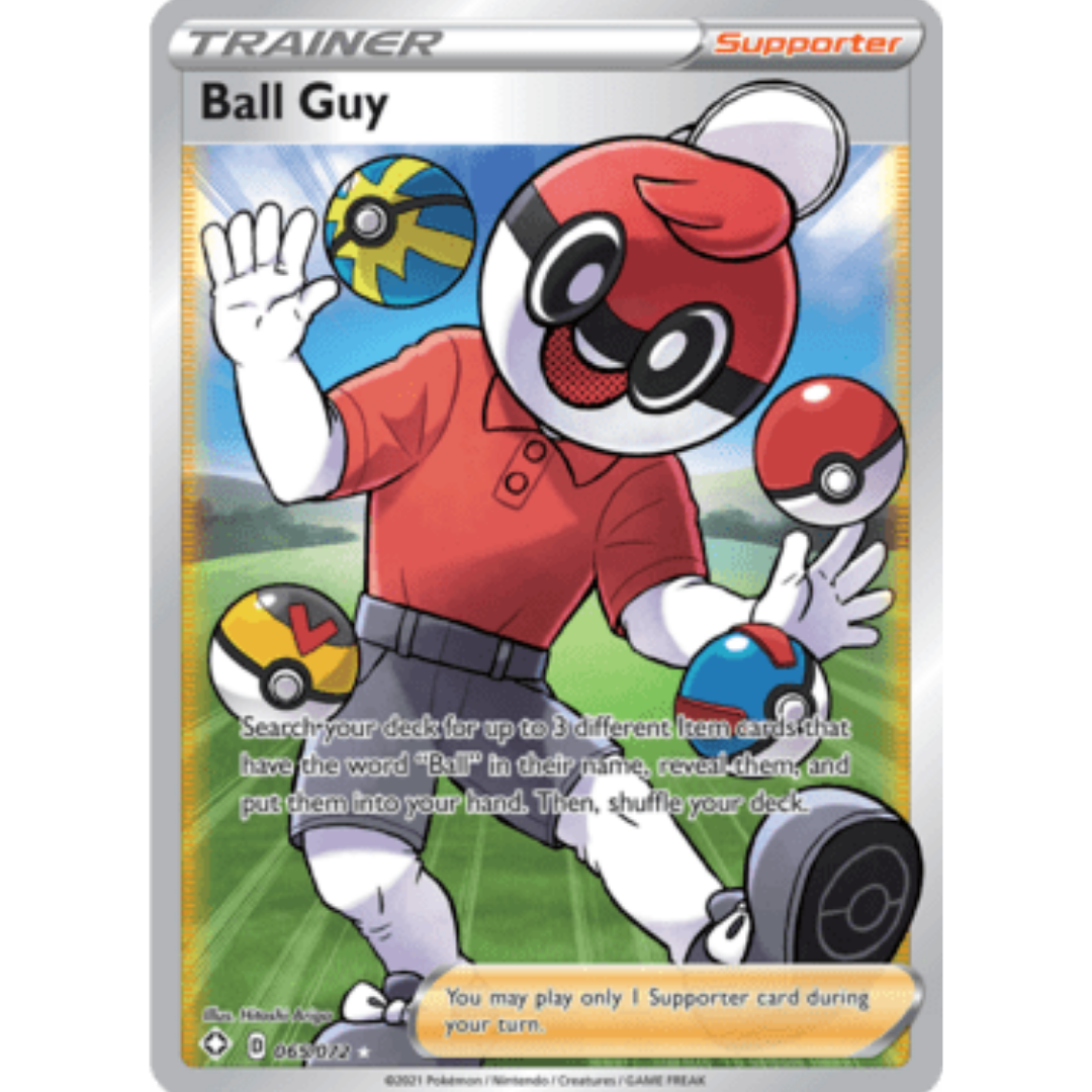 Ball Guy (Full Art) 065 - Holofoil Shining Fates - Ultra Rare