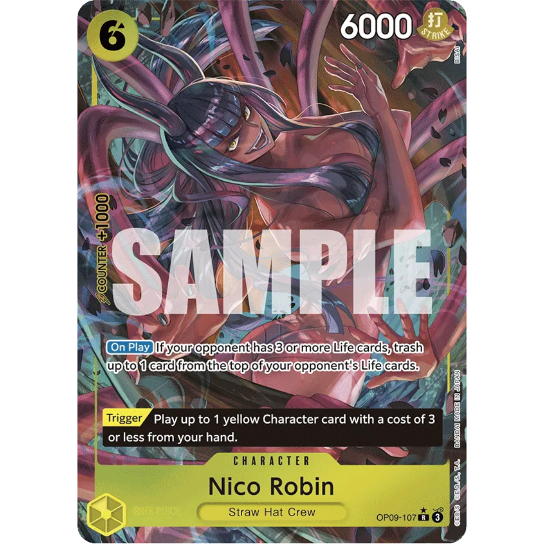 Nico Robin (107) (Parallel) (OP09-107) - Emperors in the New World Foil