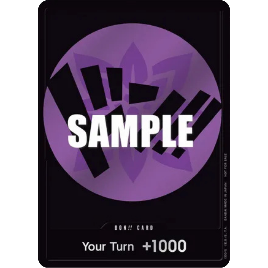 DON!! Card (Purple) - One Piece Promotion Cards Foil