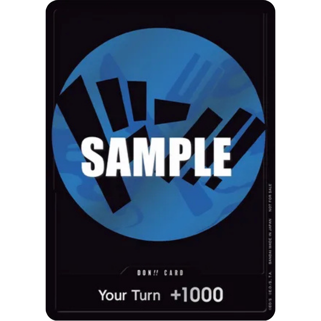 DON!! Card (Blue) - One Piece Promotion Cards Foil