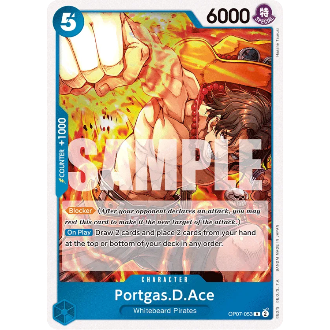 Portgas.D.Ace (053) (OP07-053) - 500 Years in the Future Foil