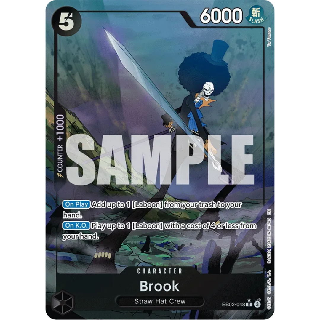 Brook (Alternate Art) (EB02-048) - Extra Booster: Anime 25th Collection Foil